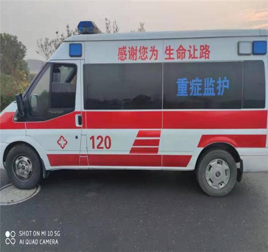 遵义救护车出租服务案例3