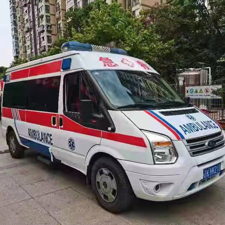 遵义长途救护车护送病人返乡